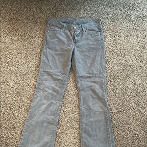 7 For All Mankind Gray Boot Cut Flare Pants